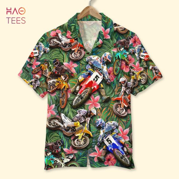 Custom Motocross Hawaiian Shirt