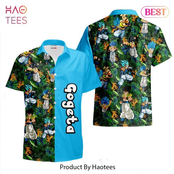 Gogeta Hawaiian Shirts Custom Anime Merch Clothes for Men Women