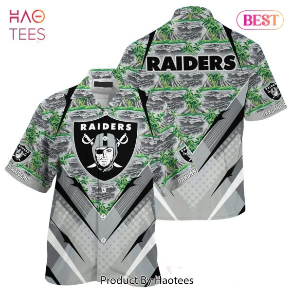 NFL Las Vegas Raiders Team Beach Shirt For Sports Raiders Fans Hawaiian Shirt