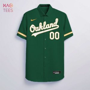 Personalized Oakland Athletics All Over Print 3D Hawaiian Shirt