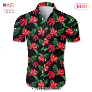 Toronto Raptors Hawaiian shirt Tropical Flower summer